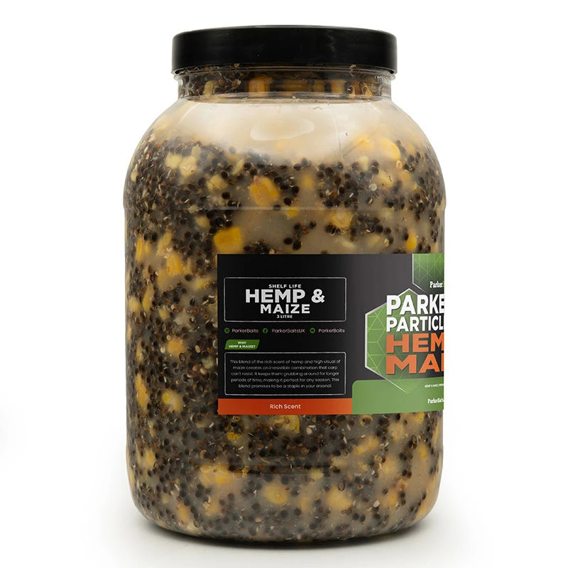 Parker Baits Hemp & Maize Jars